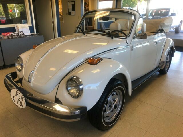 ALL ORIGINAL. ONLY 2,534 MILES. 1979 SUPER BEETLE KARMANN CONVERTIBLE 1979 Volkswagen Beetle - Classic Karmann Convertible