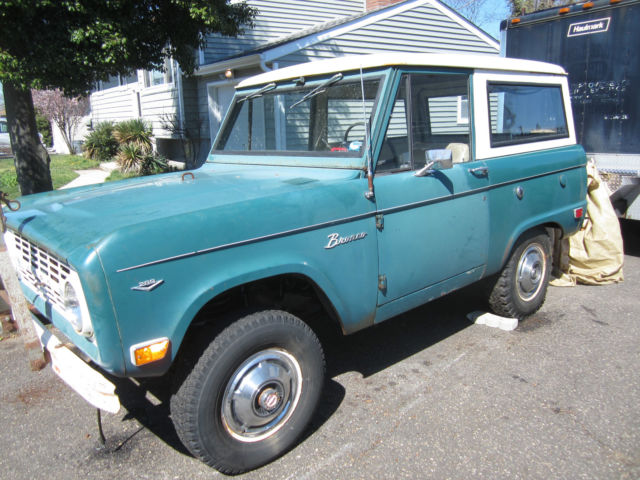 ALL ORIGINAL PAINT BARN FIND VERY SOLID ORIG 289 4X4 99% ORIGINAL! PROJECT TRUCK 1968 Ford Bronco