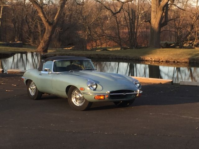 ALL ORIGINAL RARE CLASSIC COLLECTIBLE XKE NEVER IN ANY WEATHER ALWAYS GARAGED 1970 Jaguar E-Type ROADSTER