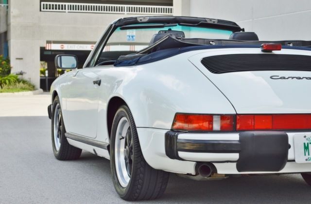 1987 Porsche 911 G50 Carrera Cabriolet 44K Real Miles - photo 10