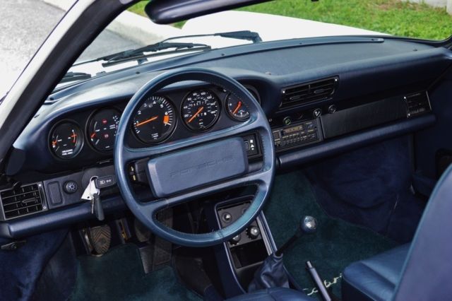 1987 Porsche 911 G50 Carrera Cabriolet 44K Real Miles - photo 13