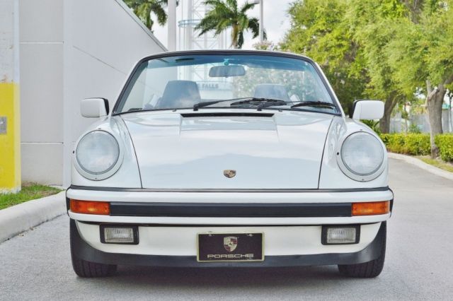 1987 Porsche 911 G50 Carrera Cabriolet 44K Real Miles - photo 4