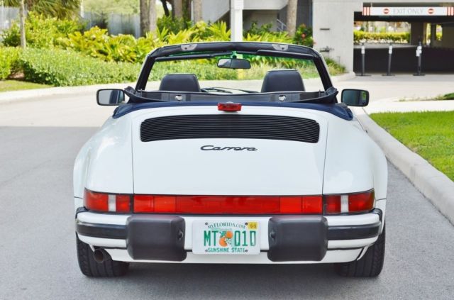 1987 Porsche 911 G50 Carrera Cabriolet 44K Real Miles - photo 7