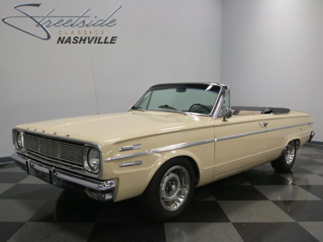 ALL ORIGINAL SHEET METAL, WARRANTY CARD, SLANT 6, REALLY NEAT DART DROP TOP! 1966 Dodge Dart