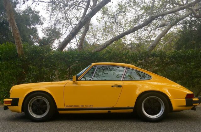 ALL original Talbot Yellow paint - Factory Sport Seats - Immaculate condition 1980 Porsche 911
