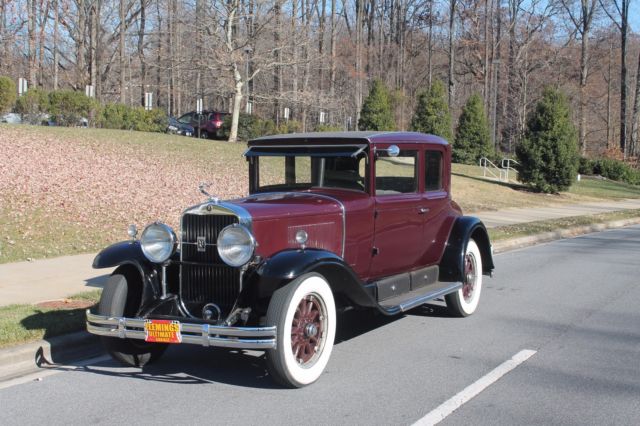 All original time capsule, original engine, 3spd transmission, 1929 Cadillac 341 B 5 Passenger Coupe