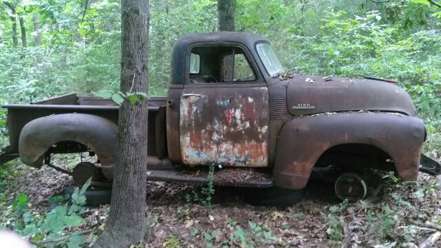 all original untouched field find has original engine trans and rearend NOTITLE 1953 Chevrolet Other Pickups