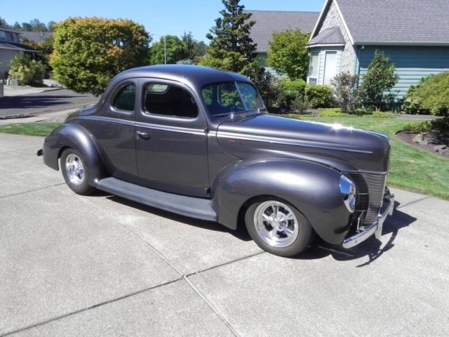 ALL-STEEL '40 COUPE DELUXE, OVER 65K INVESTED 1940 Ford Coupe SHOW