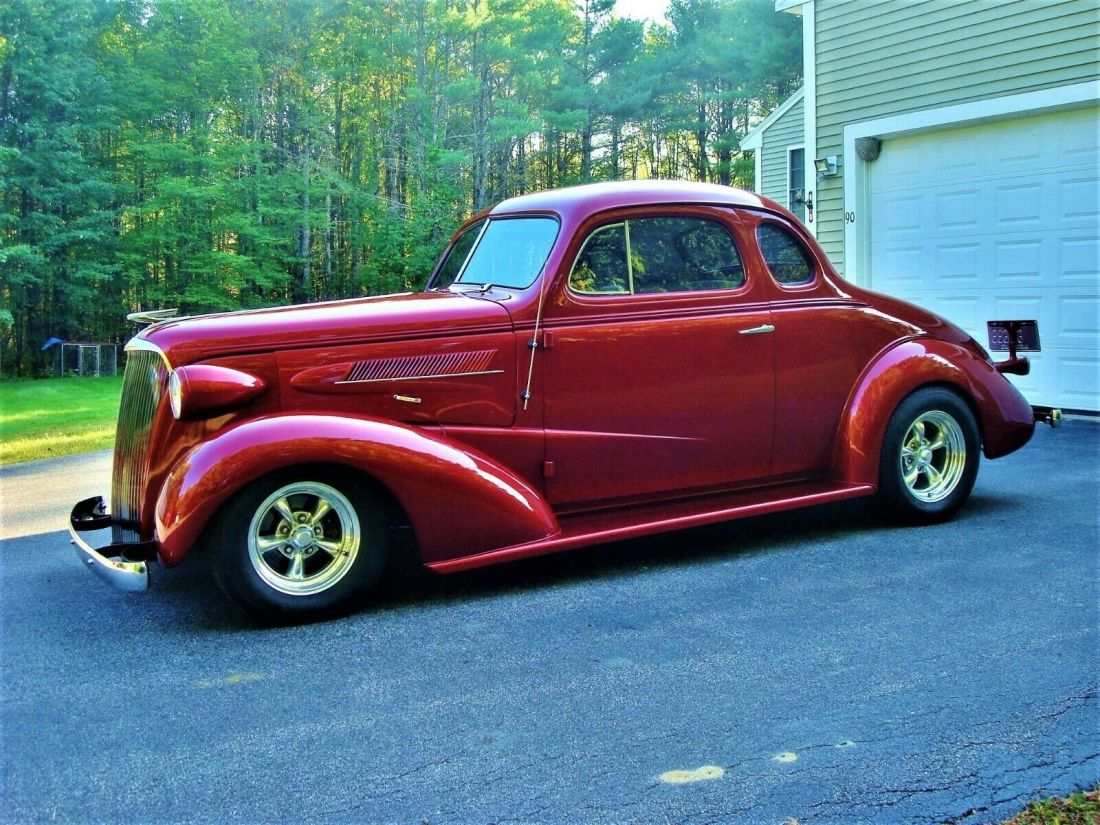 All Steel 1937 Chevy 5 Window Coupe Beautiful Build!! None Better! 1937 Chevrolet Chevy STREET ROD/ HOT ROD