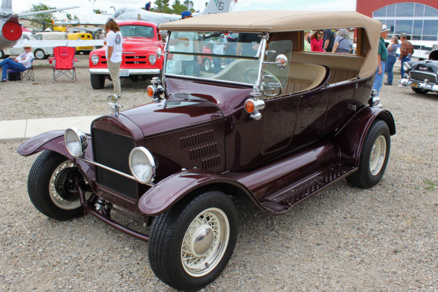 All Steel 3-Door Resto Rod! Fuel Injected! 1/2 the cost of similar 32,33 or 34! 1923 Ford Model T 3-Door Touring (Phaeton) Street Rod - All Steel!