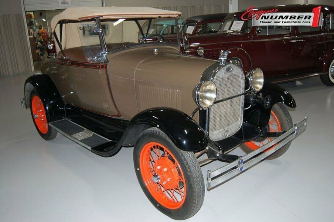 All Steel Body & Fenders - 4 Cyl. 40 hp - 3 Speed Manual - Rumble Seat 1928 Ford Model A