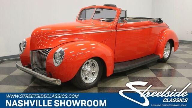 ALL STEEL BODY/FENDERS/RUNNING BOARDS, 383CI LT1, A/C, FORD 9" REAR, MUCH MORE! 1940 Ford Other Convertible