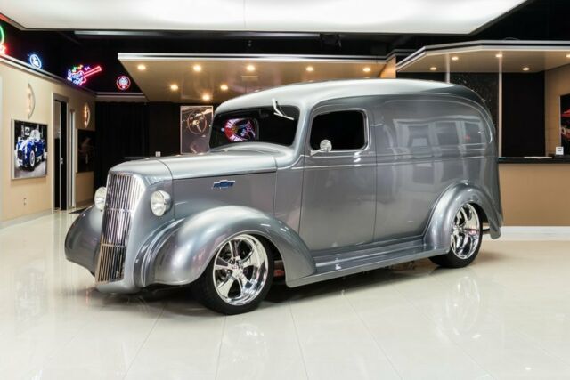 All Steel, Custom Panel Truck! LT1 EFI V8, 700R4 Automatic, PS, PB, Wilwood, A/C 1937 Chevrolet Panel Truck Custom Street Rod