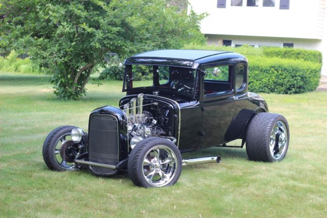 ALL STEEL FORD 5 WINDOW HOTROD/STREETROD 383 STROKER! 1931 Ford Model A 5 WINDOW COUPE