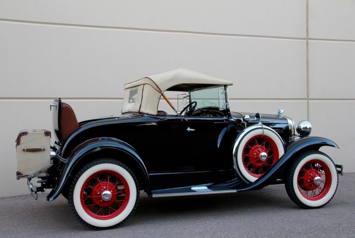 1931 Ford Model A Rumble Seat Deluxe Roadster Oldtimer - photo 10