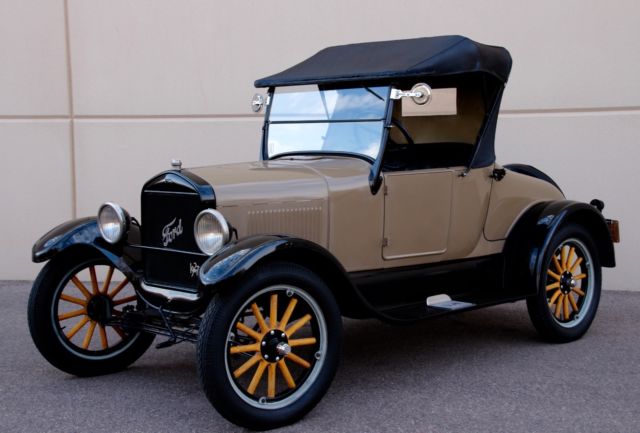 All Steel Henry Ford Model T Roadster A Frame off restoration Antique Oldtimer 1927 Ford Model T Roadster Oldtimer