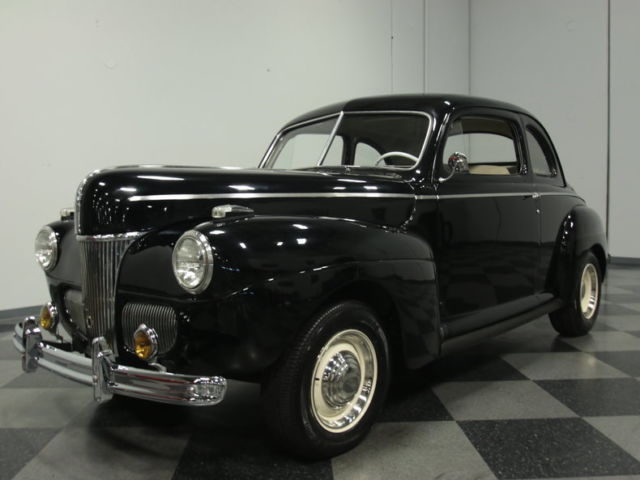 ALL-STEEL STREETROD, CRATE 350 V8, 4BBL, DUALS, R134 A/C, RUNS/DRIVES GREAT!! 1941 Ford Coupe