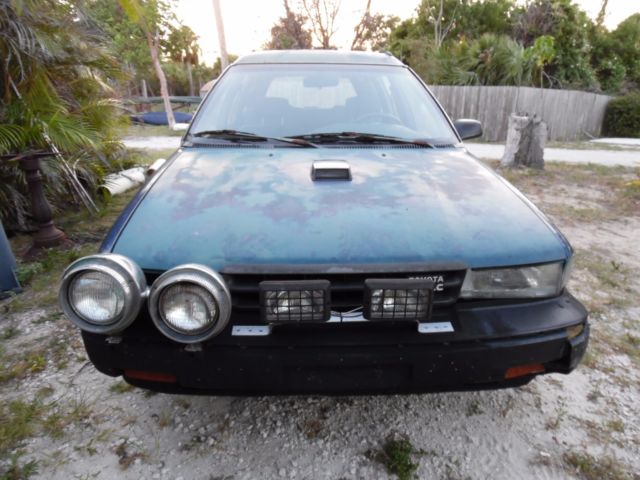 ALL TRAC 1989 Toyota 5 door wagon 1989 Toyota Corolla
