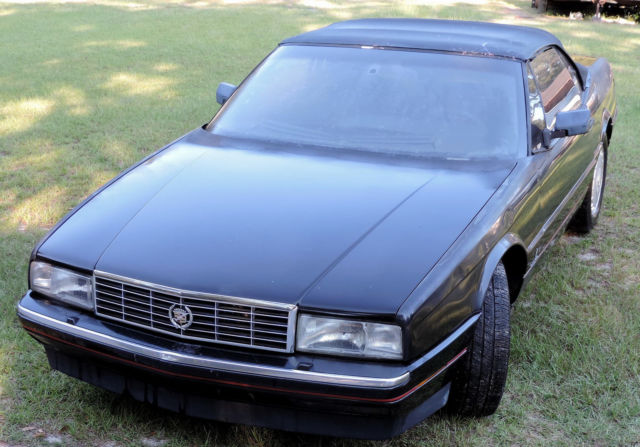 ALLANTE CADILLAC 1992 BLK/BLK LEATHER INT. Convertible 1992 Cadillac Allante Allante