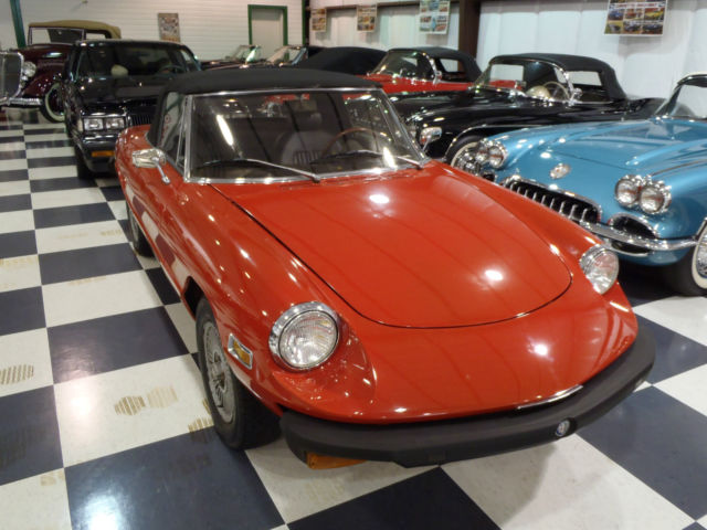 Alpha Romeo Spider 1975 Alfa Romeo Spider Voloce