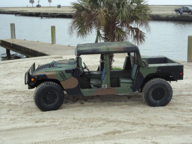Am General Humvee M998 HMMWV w/ soft Top 4x4 Diesel Approximately 30000 Miles 1992 Hummer humvee