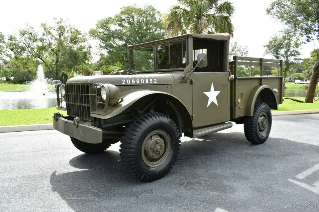 Amazing 1953 Dodge M37 3/4 Ton Weapons Carrier 4x4 Flat 6 4 Speed Manual 1953 Dodge M37 3/4 TON Military