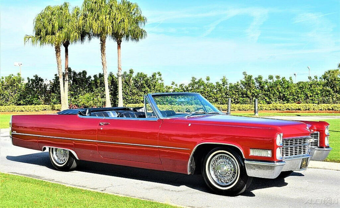 1966 Cadillac DeVille Convertible 43k Miles, A/C - photo 2
