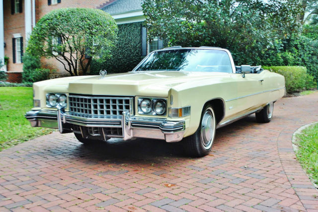1973 Cadillac Eldorado Convertible Superb Example Top of the Line 8.2L