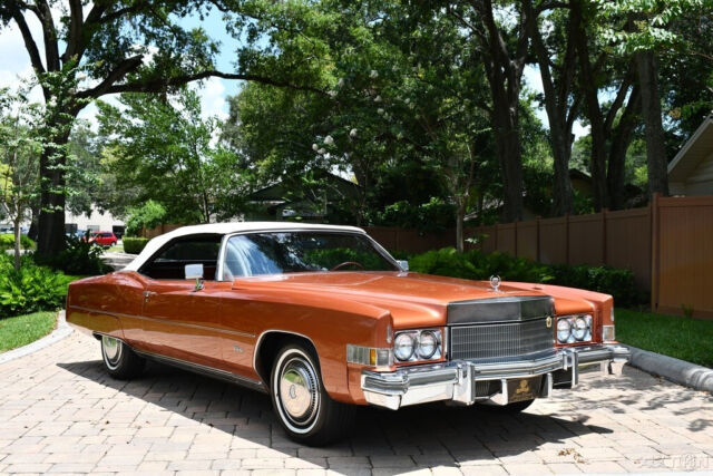 1974 Cadillac Eldorado New Top 500ci Automatic Fully Loaded - photo 5