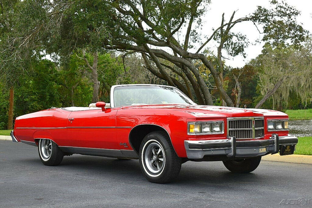 Amazing 1975 Pontiac Grandville Convertible 455ci Auto 69k Miles 1975 Pontiac Grandville Brougham Convertible 69k Miles 455ci Auto