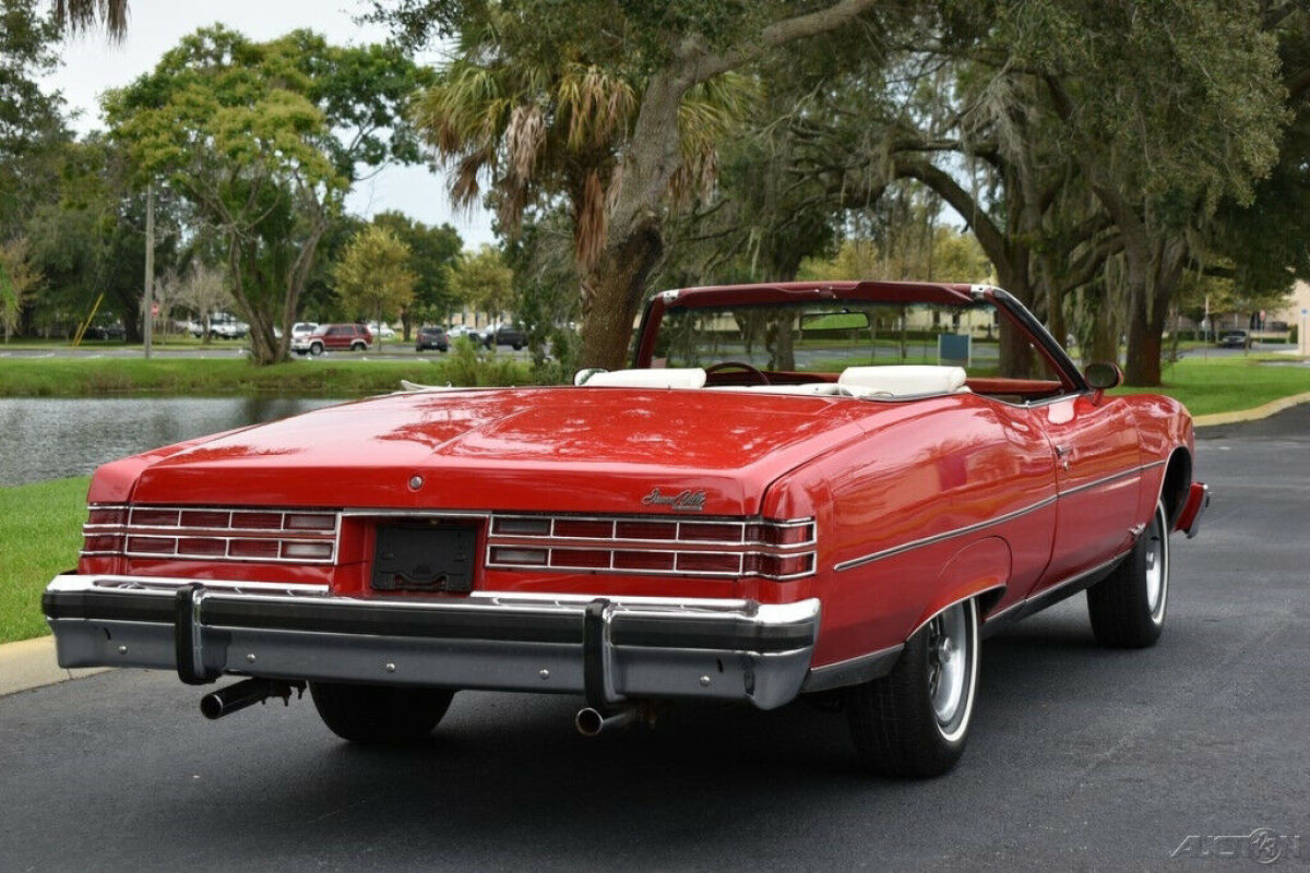 1975 Pontiac Grandville Brougham Convertible 69k Miles 455ci Auto - photo 13