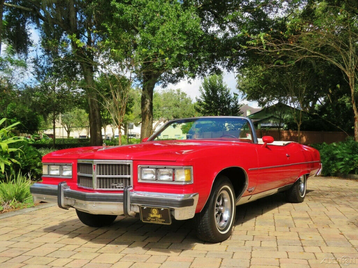 Amazing 75' Pontiac Grandville Convertible 455ci Auto 69k Miles 1975 Pontiac Grandville Brougham Convertible only 69k Original Miles! Must See!