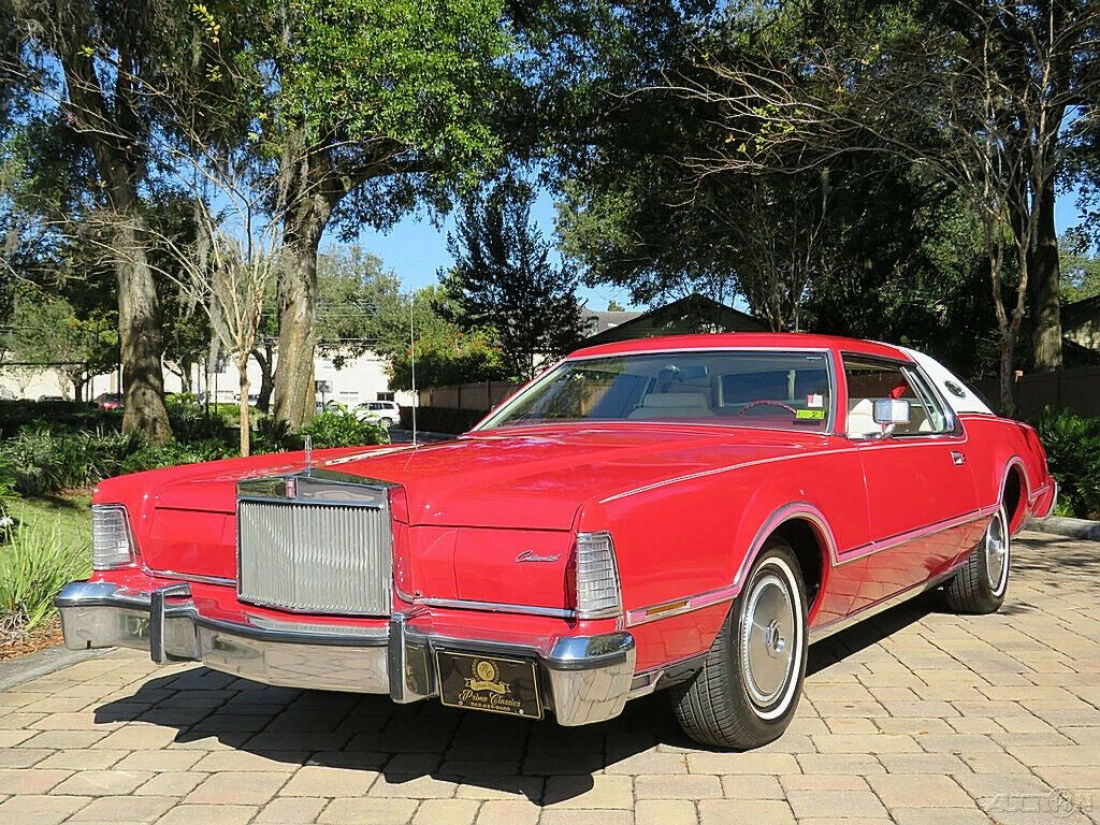 Amazing Barn Find 1976 Lincoln Continental Lipstick Edition 1 owner No Reserve 1976 Lincoln Continental 460 V8 Factory A/C No Reserve