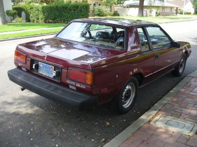1983 Toyota Celica BURGUNDY - photo 6
