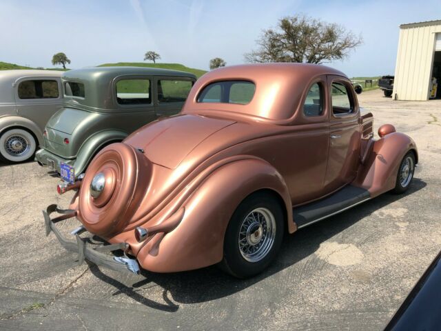 1936 Ford Deluxe 5 Window Coupe - NO RESERVE!! Nostalgic, Corvair powered! - photo 3
