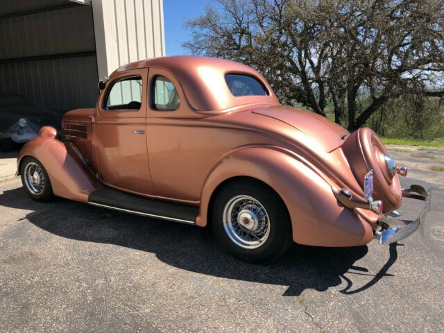 1936 Ford Deluxe 5 Window Coupe - NO RESERVE!! Nostalgic, Corvair powered! - photo 4