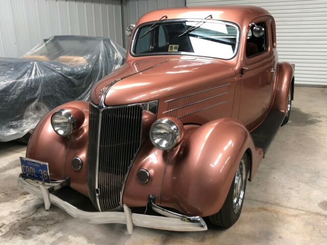 1936 Ford Deluxe 5 Window Coupe - NO RESERVE!! Nostalgic, Corvair powered! - photo 9