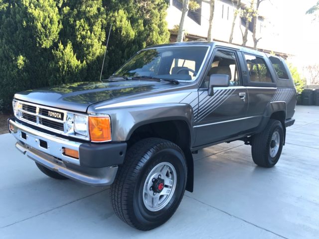 Amazing Condition 1987 Toyota 4Runner SR5 Turbo Automatic with only 163K Miles 1987 Toyota 4Runner SR5