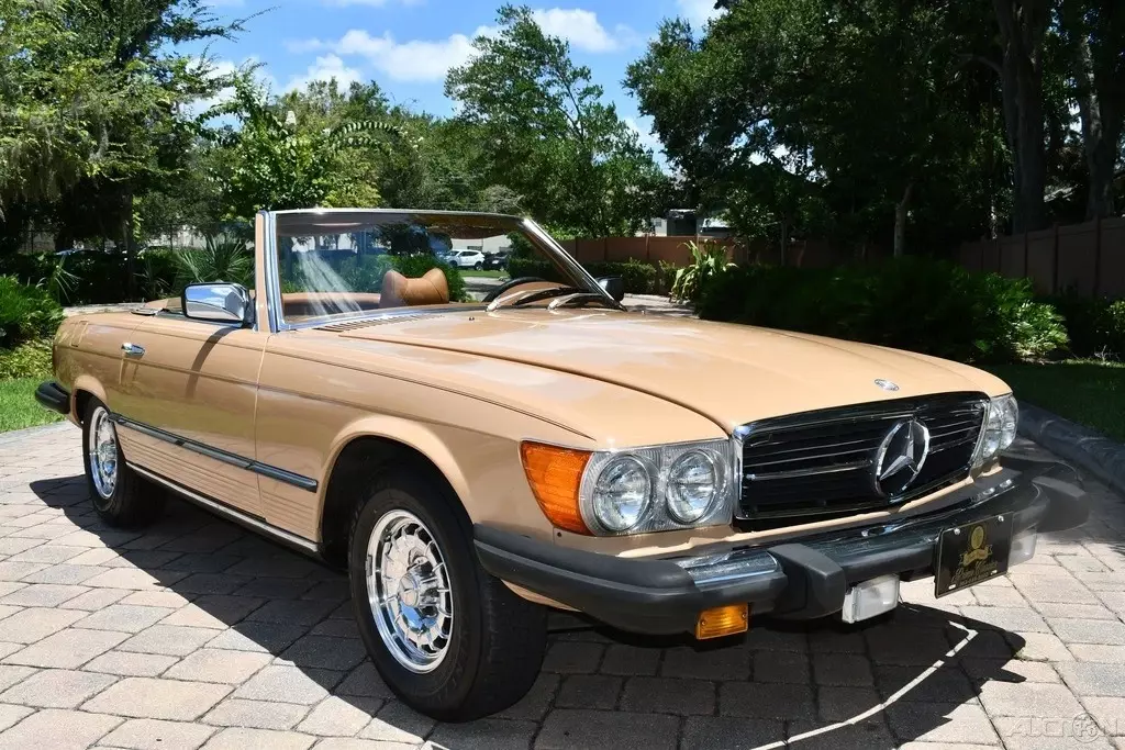 1979 Mercedes-Benz 450SL 4.5L V8 Automatic 87,557 Actual Miles