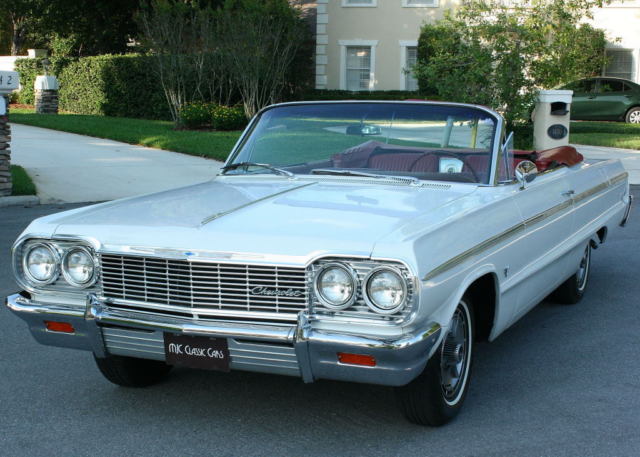 1964 Chevrolet Impala SS CONVERTIBLE - 327 V-8 - 89K MI