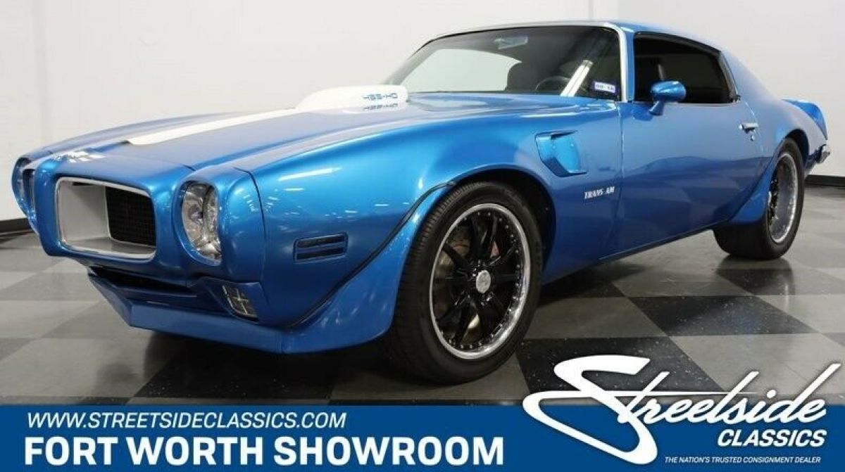 Amazing Professional Build! 455HO V8, Tremec 5 Speed Man, Custom Susp, A/C, Wow! 1971 Pontiac Firebird Trans Am Restomod