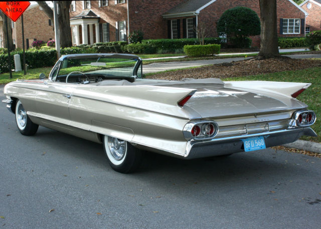 AMAZING REFRESHED SURVIVOR -1961 Cadillac Eldorado Biarritz Convertible - 77K MI 1961 Cadillac Eldorado BIARRITZ CONVERTIBLE - 77K MI