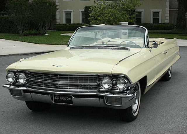 AMAZING REFRESHED SURVIVOR -1962 Cadillac Series 62 Convertible - 57K MI 1962 Cadillac Series 62 CONVERTIBLE - AC - 57K MI