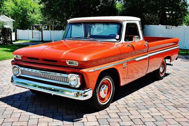 Amazing restored 327 V8 4 Speed on the Floor w/ Power Steering & Brakes 1966 Chevrolet C-10 Custom Cab Big Window Stunning Restoration