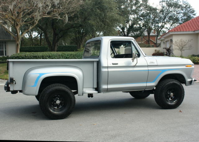 1977 Ford F-150 SHORT BED - 460 V-8 - 4X4 RESTORED - photo 7