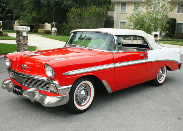 1956 Chevrolet Bel Air/150/210 CONVERTIBLE SURVIVOR - 63K MI - photo 2