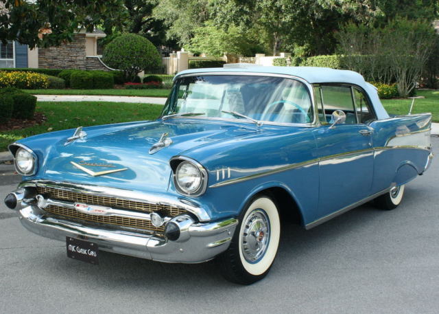 1957 Chevrolet Bel Air/150/210 CONVERTIBLE SURVR - POWER PAC 4BBL