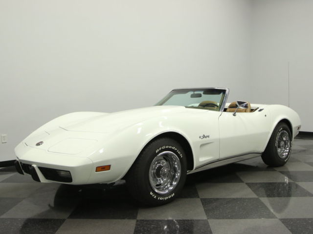 AMAZING SURVIVOR, STILL ON MSO, ONLY 3,617 MILES, ALL DOCS, FINAL-YEAR DROPTOP! 1975 Chevrolet Corvette Stingray