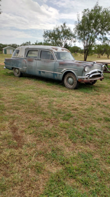 Ambulance hearse project ratrod henny packard 1953 Packard packard ambulance