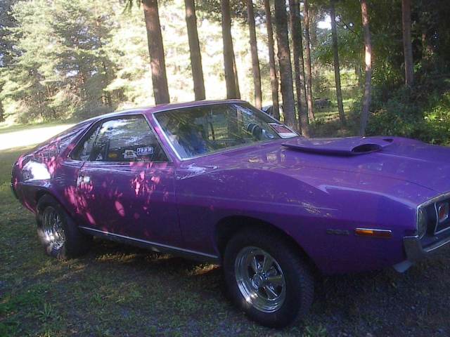 Amc 1968 amx converted to 1971 proto type clone like Dick Teages had made roller 1968 AMC AMX